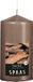 Spaas Geurende cilinderkaars O8H15cm "Exotic Wood"