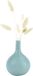 QUVIO Ceramic Vase for Dried Flowers - Light Blue - 10x14cm