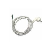 2 IJzerkabel 2 m beugelkabel 2 x 0,75 mm² met geaarde stekker