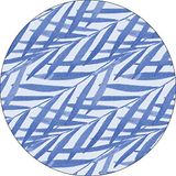 Bonateks Ronde digitaal bedrukte muismat, antislip onderkant, voor kantoor en thuis, diameter: 22 cm