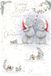 Me To You Tatty Teddy To A Brilliant Broer En Schoonzus Kerstkaart Met Geïllustreerde Insert 6x9ins - Officiële Collectie