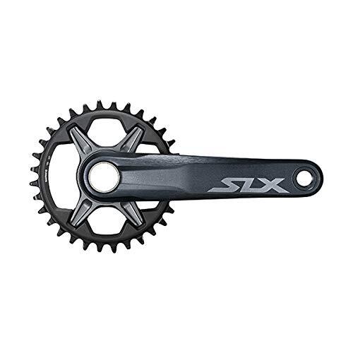 Shimano SLX FC-M7120-1 Crankset 12-speed zonder Kettingring, black/grey