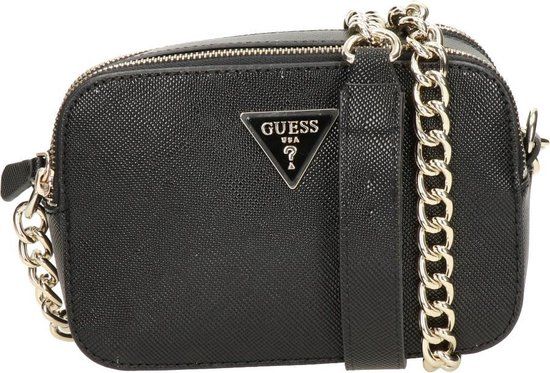 Guess Noelle Crossbodytas Zwart Dames
