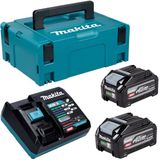 Makita Power Source Kit 2x BL 4040 F accu 40 V max. 4,0 Ah XGT + DC 40 RA-lader + Makpac