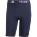 Adidas Techfit Compression Korte Leggings Blauw S / Regular Man