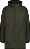 CMP Gevoerde Parka met Ritssluiting en Capuchon voor Heren - Bos - Polyester - Maat 52 - Waterdicht en Winddicht - Herfst/Winter 2025