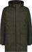 CMP Gevoerde Parka met Ritssluiting en Capuchon voor Heren - Bos - Polyester - Maat 52 - Waterdicht en Winddicht - Herfst/Winter 2025