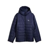 PUMA Essentials gewatteerd jack met capuchon voor Heren, Blauw, Maat XL