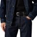 Levi's Ceintures Addison pour hommes, caviar, damen Addison, 75