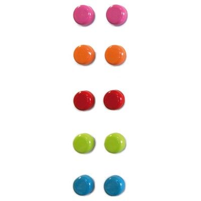 Trendform Steely - Koelkastmagneten - Multi - 10 stuks