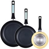 San Ignacio Cosy pannenset van geperst aluminium, 18,2 cm en 26 cm