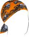 Zan Headgear Flydanna SportFlex Tribal Bandana Orange/Noir/Gris Taille Unique