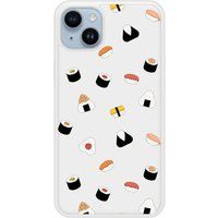 iPhone 14 Plus Sushi Bedrukt Siliconen Hoesje
