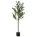 vidaXL Kunstolijfboom 450 blaadjes 120 cm groen