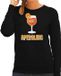 Bellatio Decorations Apres ski sweater voor dames - aperolhic - zwart - aperol spritz - wintersport XXL