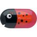 Faber-Castell 183526 Handmatige puntenslijper Zwart, Rood