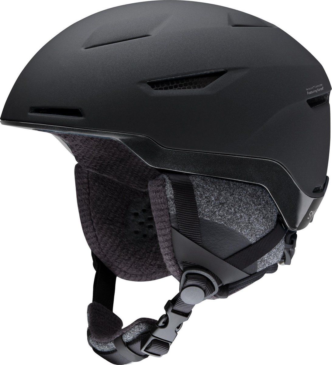 Smith Vida EU Skihelm - Mat Zwart - Vrouwen - Maat 51