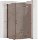 Rea Hugo 80x90 Douchecabine Cuivre Brossé