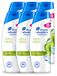 Head & Shoulders Apple Fresh shampoo antipelliculaire - 1 litre - pack économique - 6 pièces