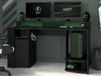Bureau GAMER 152 cm noir
