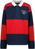 Vingino Kazer Jongens Polo Dark Blue Katoen Maat 152