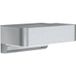 Steinel Sensor-LED-Außenleuchte L 800 SC silber 087555 LED-buitenlamp met bewegingsmelder (wand) LED vast ingebouwd 7.5 W LED Zilver