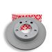 febi bilstein 23570 remschijf (achter) - set van 2 schijven | Audi, Seat