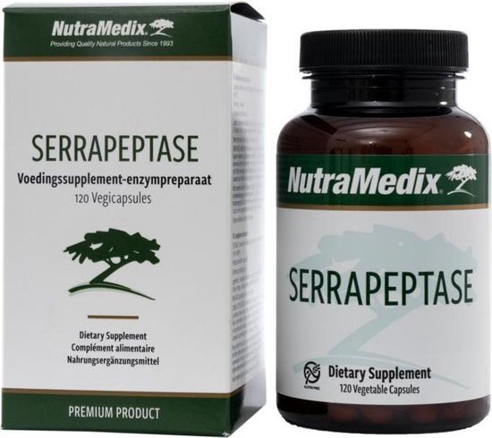 Nutramedix Serrapeptase 500mg Capsules 120st