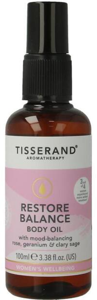 Tisserand Restore balance massage & body oil 100 ML