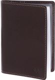 Golden Head Leren identiteitskaarthoesje Bari RFID Protect Ausweishülle 4408 Schokoladenbraun