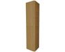 Saniclass Terra Edge Hoge Kast - 40x35x170cm - ribbel - sandwood (licht eiken)