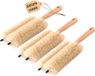 Novaliv 3X Brosse de radiateur Brosse de chauffage de radiateur nervurée Brosse de nettoyage de radiateur 29x8x5cm IDÉAL comme brosse de nettoyage de chauffage Nervures fourche 2 voies Duster de radiateur Duster
