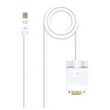 Mini-DP-naar-HDMI-converterkabel, Mini DP/M-HDMI/M, 2 m, wit