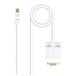 Mini-DP-naar-HDMI-converterkabel, Mini DP/M-HDMI/M, 2 m, wit