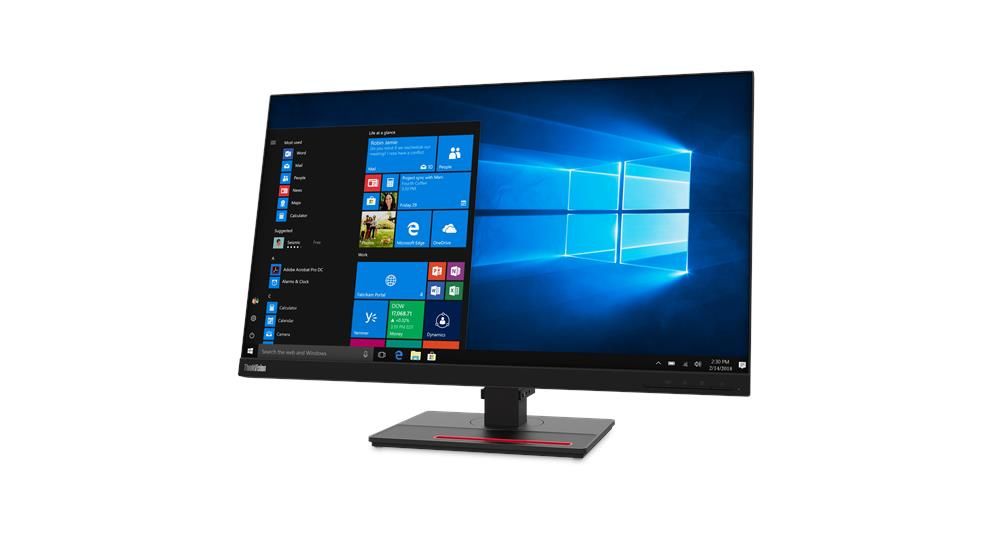 Lenovo ThinkVision T27q-20 27" QHD Monitor - IPS, 60Hz, HDMI, USB Hub