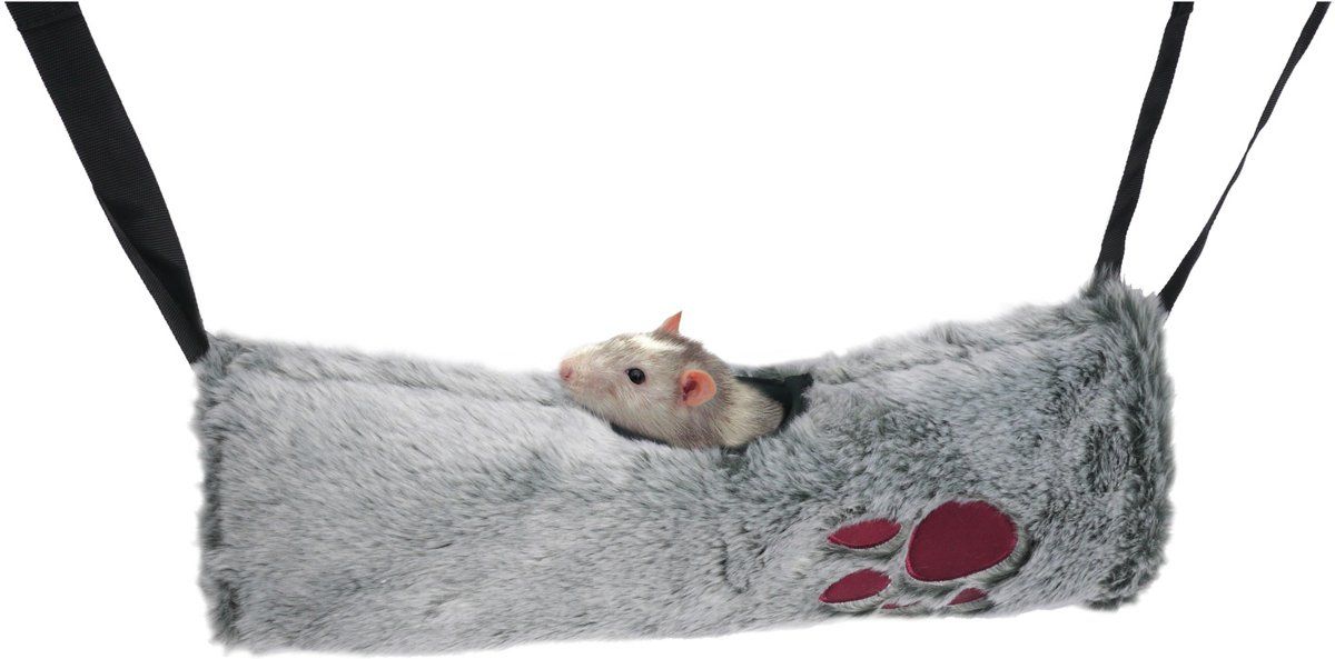 Rosewood Snuggles 2 in 1 Hangmat / Tunnel Knaagdier - 38x36cm