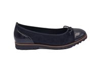 Gabor Dames Ballerinas Zwart Leer Maat 39