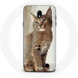 Maniacase Etui voor Samsung Galaxy J3 2017 Siamese kattenrace