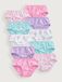 Next Meisjes Set van 10 slips turquoise / donkerlila / pink / wit
