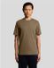 Lyle & Scott Lyle and Scott T-shirt Ash Groen - Maat XXL - Heren - Casual T-shirts