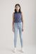 Cup of Joe Denim Sophia Dames Skinny Jeans Light Blue W32 x L32