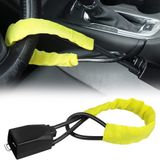 Avero B.V. Stuurslot universeel geel met 2 sleutels voor auto, SUV en bestelwagen - diefstalbeveiliging