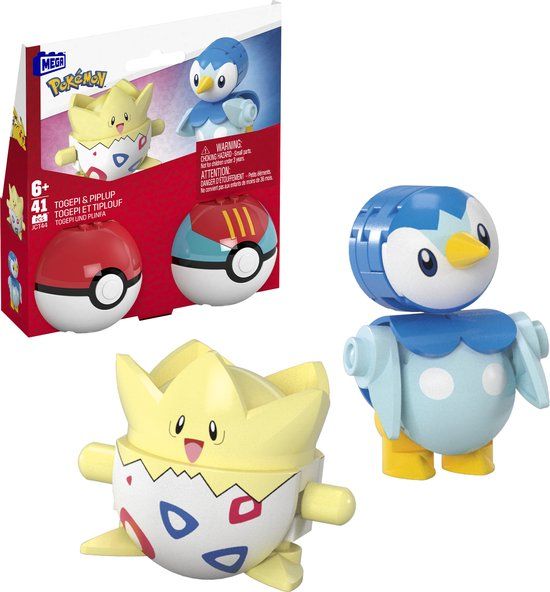Pokemon MEGA Pokémon Togepi & Piplup Bouwset