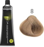 L'Oréal Professionnel Inoa 8.0 Blond Permanent Crème Haarkleuring 150 ml