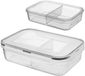 Orion Voedselcontainer met Deksel en Pakking - 1L - BPA-vrij - Transparant