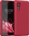 kwmobile telefoonhoesje geschikt voor Samsung Galaxy Xcover 5 - Back cover in kersrood