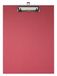 Exacompta - Ref. 17295E - Kartonnen klembord van gecoat karton met klem en wandophangsysteem - Afmetingen: 23 x 32 cm voor DIN A4 documenten - Rood