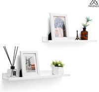 MIRA Home - Floating Wall Shelf - 60x10cm - White