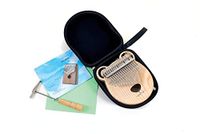 GEWA PURE GEWA Kalimba duim piano eik, met pick-up, 17 stalen rieten, stembaar, incl. tas, stemhamer, gebruiksaanwijzing