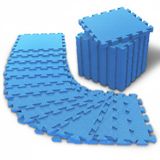 NEOLYMP Beschermende Vloermat Set – 18 Puzzelmatten en 27 Randstukken – Gymnastiekmat